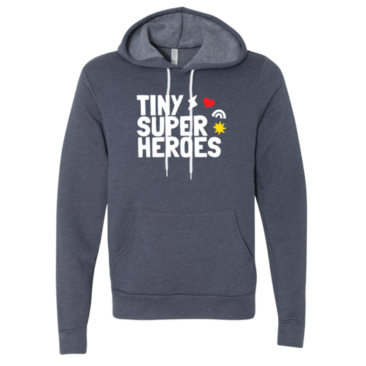 TSH Sweatshirt - Heather Navy - TinySuperheroes