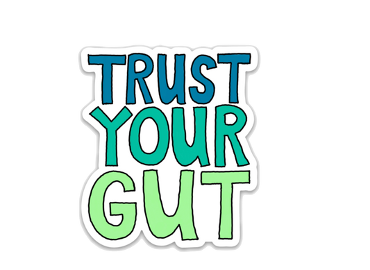 Trust Your Gut Magnet - TinySuperheroes