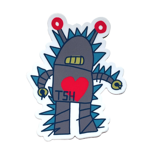 Robot Sticker - TinySuperheroes