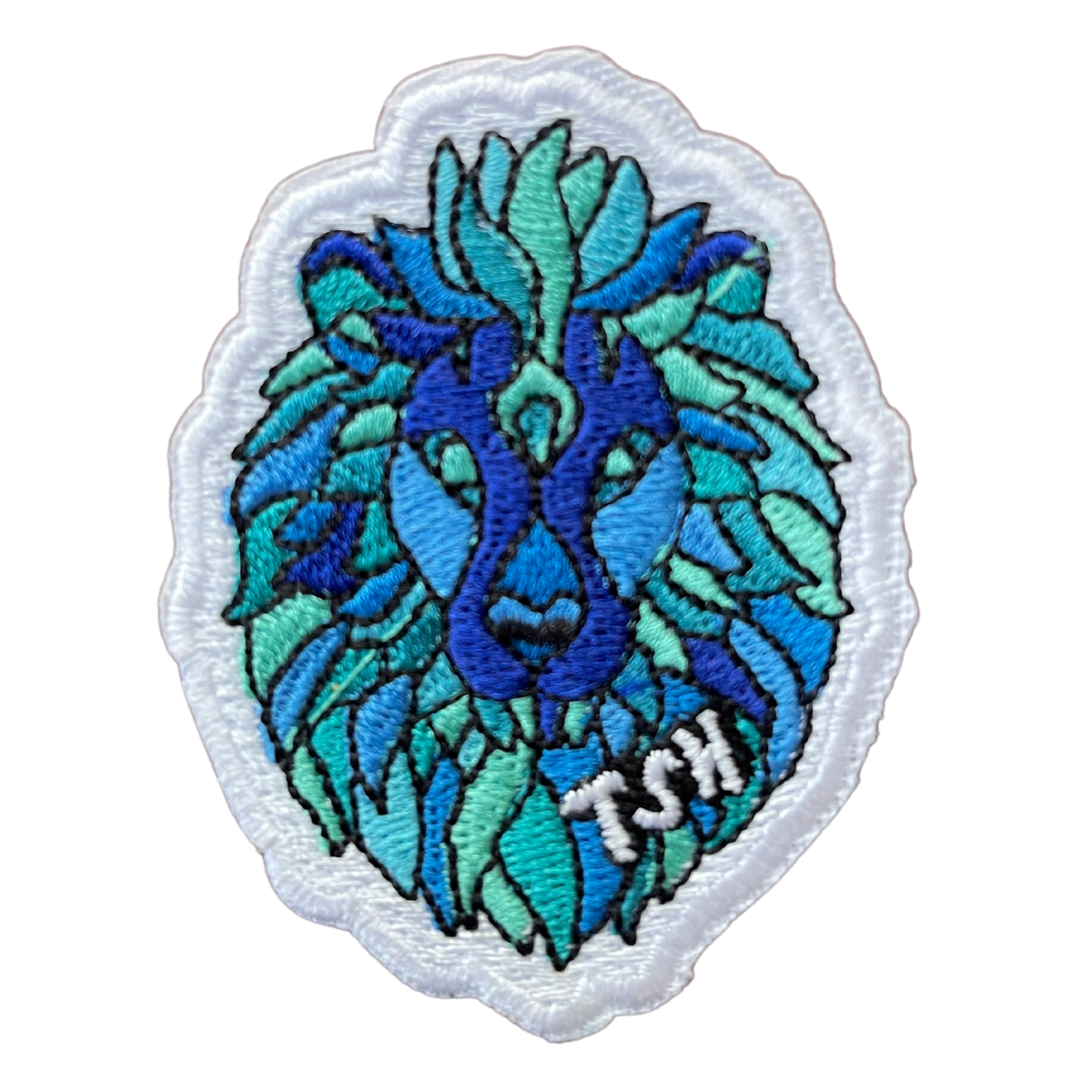Courage Lion Patch - TinySuperheroes