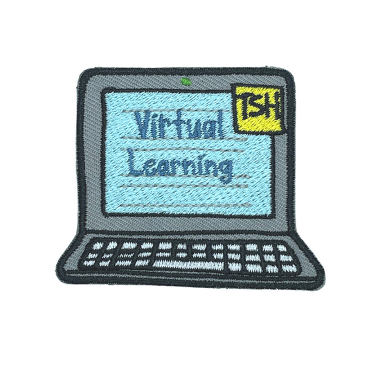 Virtual Learning Patch - TinySuperheroes