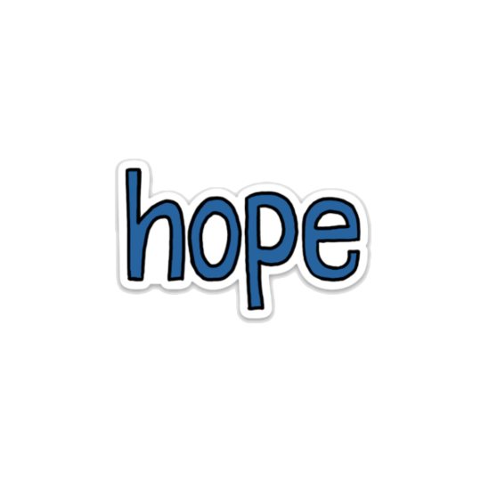 Hope Sticker - TinySuperheroes