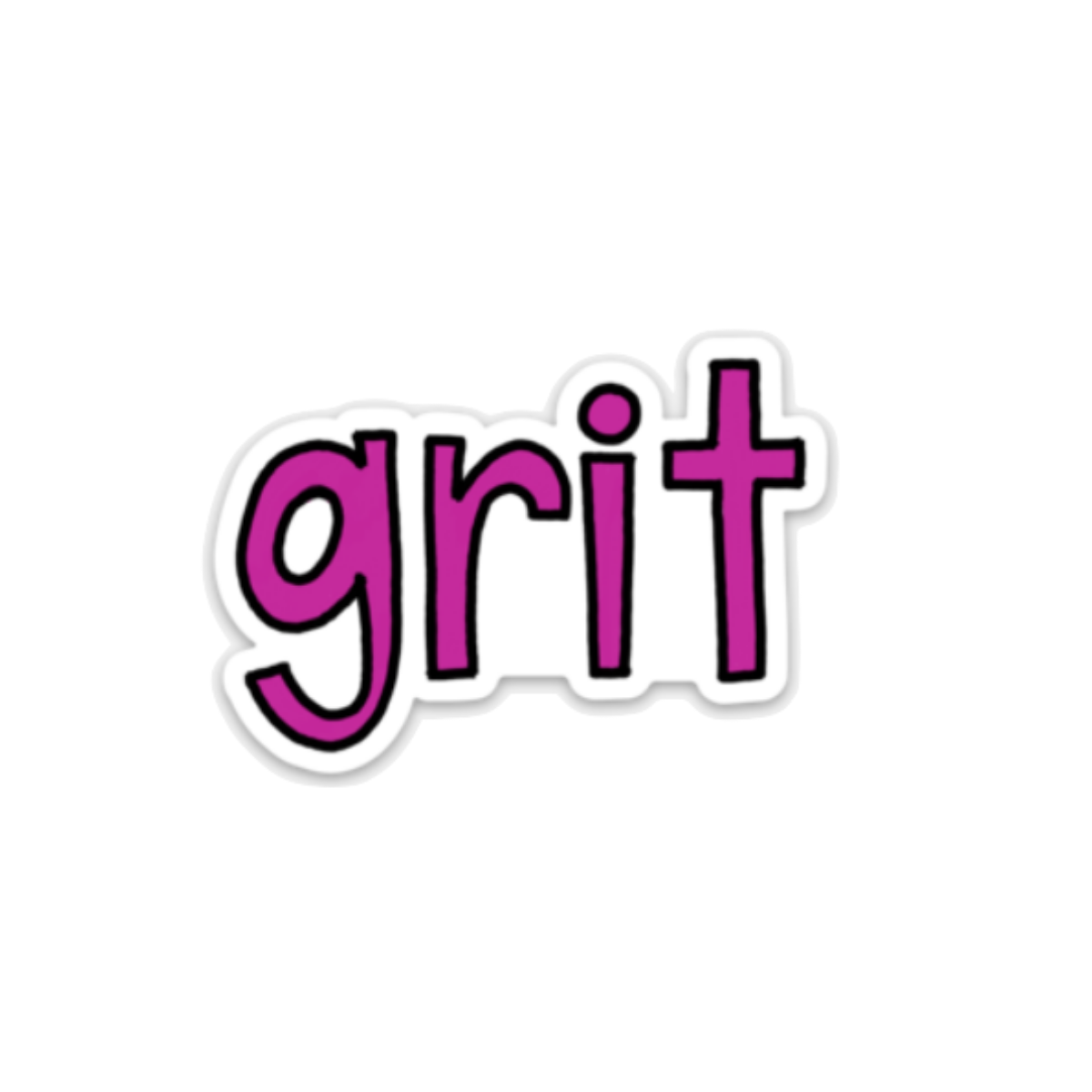 Grit Sticker - TinySuperheroes