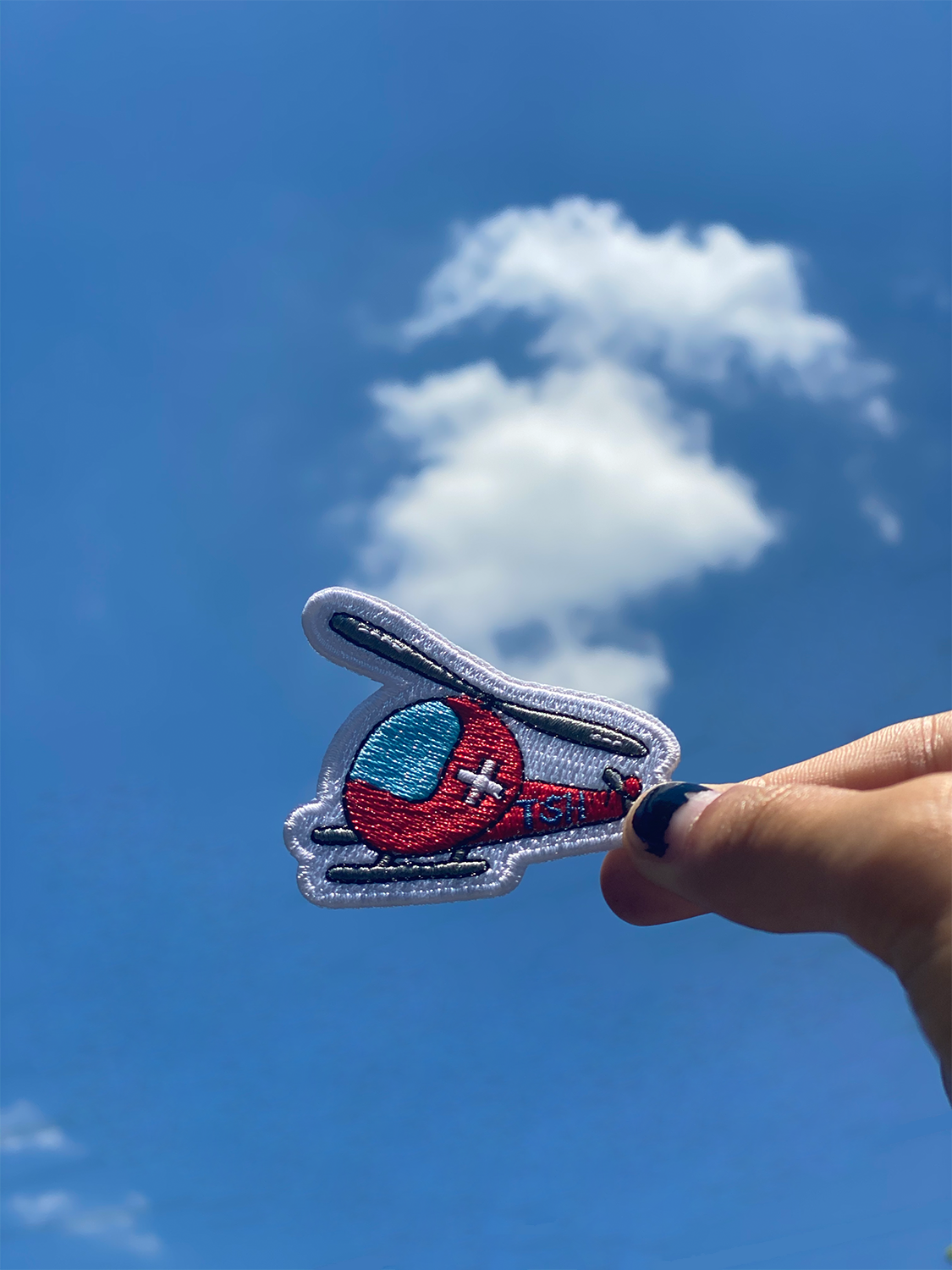 Helicopter Patch - TinySuperheroes