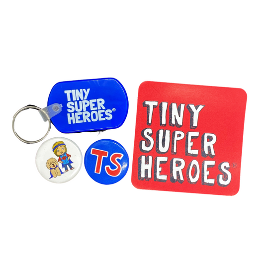 Magnet, Pins & Keychain - TinySuperheroes