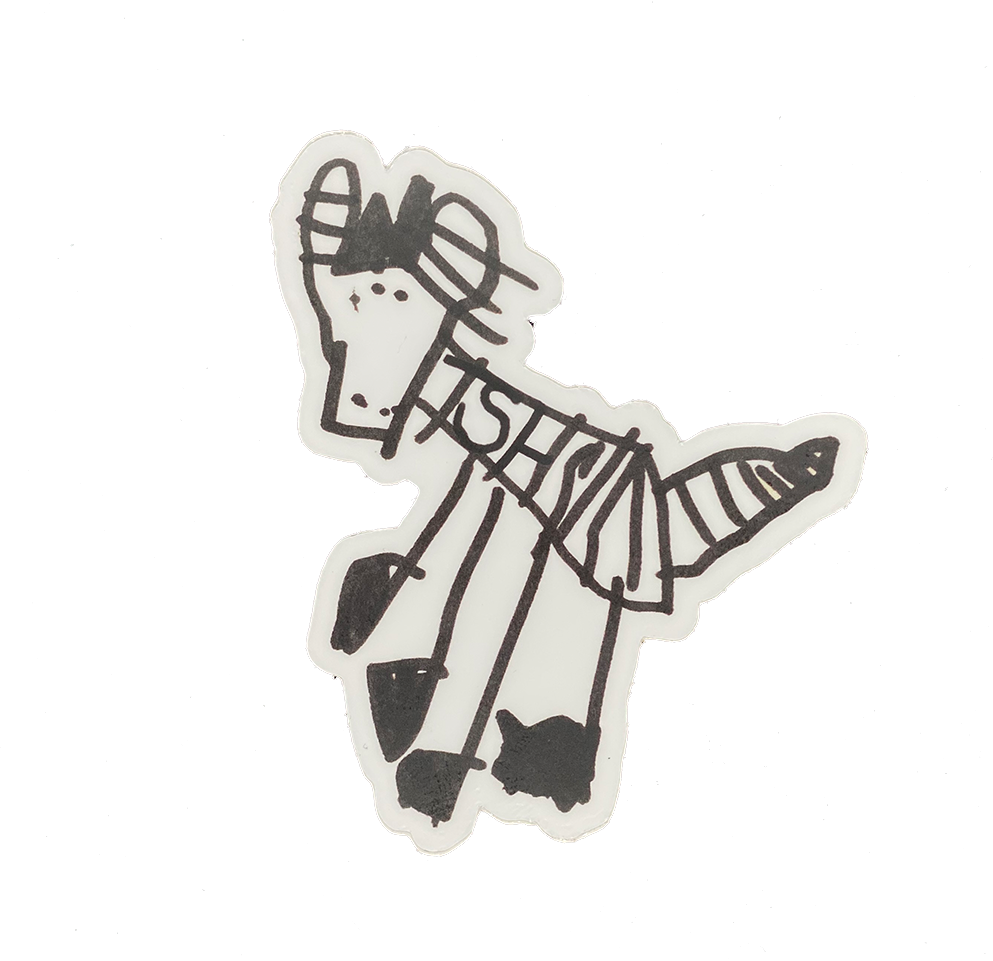 Zebra (Rare Disease) Sticker - TinySuperheroes